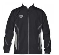 Kurtki męskie - ARENA KURTKA MEN'S TL WARM UP JACKET BLACK/GREY 1D350/51 XS - miniaturka - grafika 1