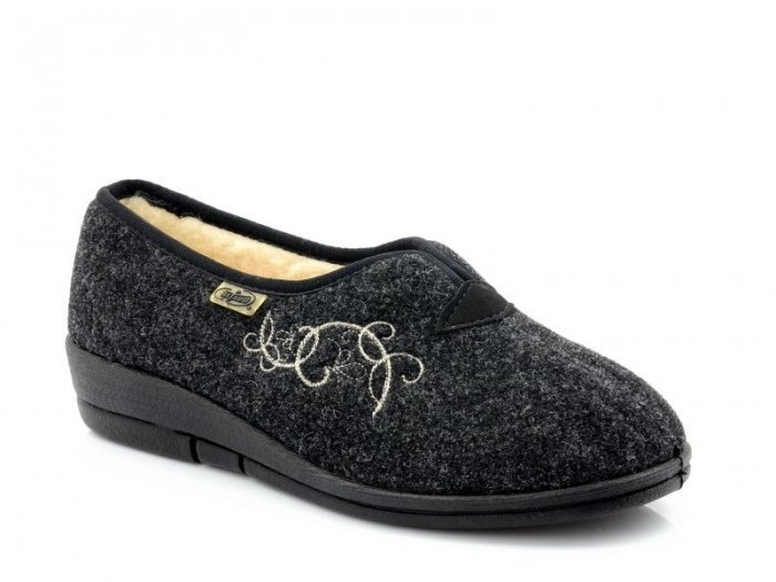 Kapcie damskie ciepłe wełniane tatrzanki pantofle domowe Befado 940D357-39