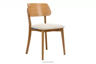 Krzesła - Krzesło nowoczesne drewniane dąb kremowe VINIS Konsimo - miniaturka - grafika 1
