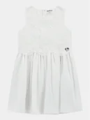 Sukienki i spódniczki dla dziewczynek - Guess Sukienka elegancka J4RK35 WFYC0 Biały Regular Fit - miniaturka - grafika 1