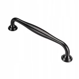 Uchwyt meblowy Roma 96 mm czarny UROMCZ96 - Klamki - miniaturka - grafika 1