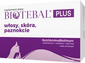Włosy, skóra, paznokcie - BIOTEBAL PLUS włosy skóra paznokcie 30 tabletek - miniaturka - grafika 1