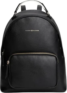 Tommy Hilfiger Damski plecak TH LOGOTAPE AW0AW17471 plecak, czarny (czarny), OS, czarny (czarny), One Size - Torebki damskie - miniaturka - grafika 1