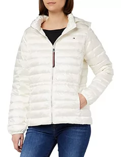 Tommy Hilfiger Damska kurtka puchowa LW, Ecru, XL - Kurtki damskie - miniaturka - grafika 1