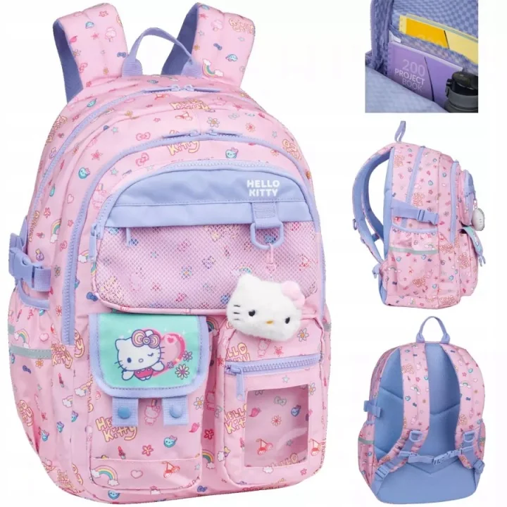 PLECAK SZKOLNY HELLO KITTY DLA DZIEWCZYNKI TORNISTER KLASA 1-3 COOLPACK