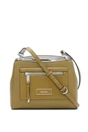 Torebki damskie - Calvin Klein Damskie Hadley Potrójne Przegrody Crossbody Calvin Klein Hadley Potrójne Przegrody Crossbody, Gałąź z oliwek, One Size, Hadley Trzykomorowy crossbody - miniaturka - grafika 1