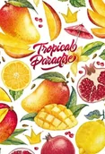 Notesy i bloczki - Notatnik ozdobny 128x165/64K linia Owoce egzotyka - Fresh - miniaturka - grafika 1