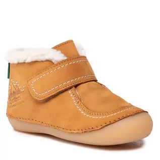 Botki męskie - Kickers Trzewiki Somoons 878501-10-114 S Camel - grafika 1