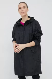 Columbia kurtka outdoorowa Flash Challenger kolor czarny - Kurtki i kamizelki sportowe damskie - miniaturka - grafika 1