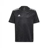 Koszulki dla chłopców - adidas adidas Chłopięca Condivo21 Jsy Y T-shirt czarny/biały 9 Years GJ6830 - miniaturka - grafika 1