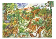 Puzzle - Djeco Puzzle Observation 100 Dinozaury + książeczka - miniaturka - grafika 1