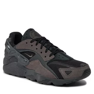 Półbuty męskie - Buty Nike Air Huarache Runner DZ3306-002 Black/Medium Ash-Antracite - grafika 1