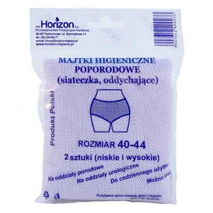 Majtki poporodowe oddychające z siateczki rozm. 40-44 2 szt. - Bielizna lecznicza - miniaturka - grafika 2