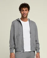 Bluzy męskie - Bluza męska Wilson  M  Team Zip Hoodie Medium Gray Heather M - miniaturka - grafika 1