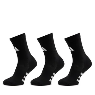 Zestaw 3 par wysokich skarpet unisex adidas Performance Cushioned IC9521 Czarny - Skarpetki męskie - miniaturka - grafika 1