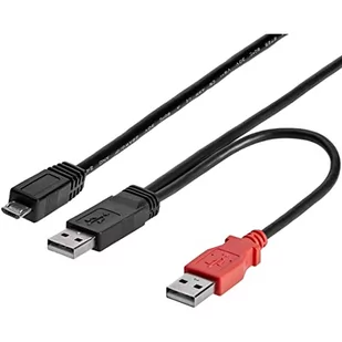 StarTech Kabel USB USB Y CABLE EXTERNAL HDD - USB2HAUBY3 - Kable USB - miniaturka - grafika 1