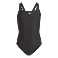 Stroje kąpielowe dla dziewczynek - Cut 3-Stripes Swimsuit - miniaturka - grafika 1