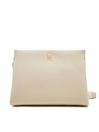 Torebki damskie - Tommy Hilfiger Torebka Th Legacy Mini Crossover AW0AW17225 Écru - miniaturka - grafika 1