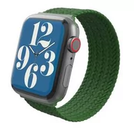 Akcesoria do smartwatchy - Pasek wymienny Gear4 Apple Watch 45/44/42mm - M (705009503) Zielony - miniaturka - grafika 1