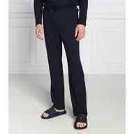 Piżamy męskie - BOSS Spodnie od piżamy Waffle | Regular Fit - miniaturka - grafika 1