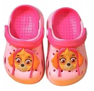 Buty dla dziewczynek - KLAPKI KAPCIE DZIECIĘCE BUTY SANDAŁKI PSI PATROL SKYE 23-25 - miniaturka - grafika 1