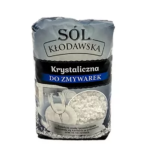 SÓL KŁODAWSKA DO ZMYWAREK KRYSTALICZNA 1KG SÓL KŁODAWA KOPALNIA SOLI KŁODAWA - Płyny do naczyń - miniaturka - grafika 1