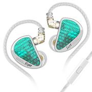 Słuchawki - KZ AS16 Pro Wired zielone - miniaturka - grafika 1