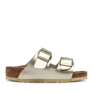 Buty dla dziewczynek - Klapki Birkenstock Arizona Kids 1014841 Złoty - miniaturka - grafika 1