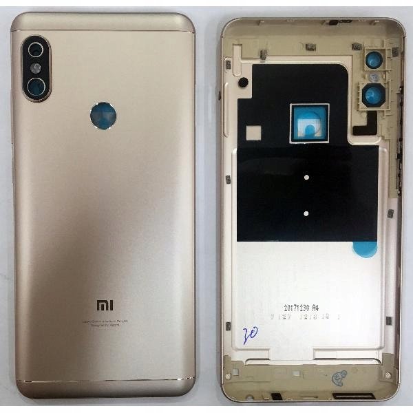 część serwisowa Xiaomi Redmi Note 5 Gold tylna obudowa