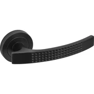 Klamki - Klamka AMB ARGO okrągły szyld czarna R500 - miniaturka - grafika 1