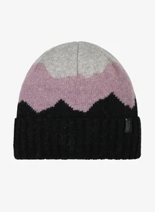Czapka zimowa Black Diamond Vista Beanie - black/mulberry/nickel - Czapki męskie - miniaturka - grafika 1
