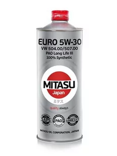 MITASU EURO DIESEL LL 5W-30 - MJ-210 - 1L - Oleje silnikowe - miniaturka - grafika 1