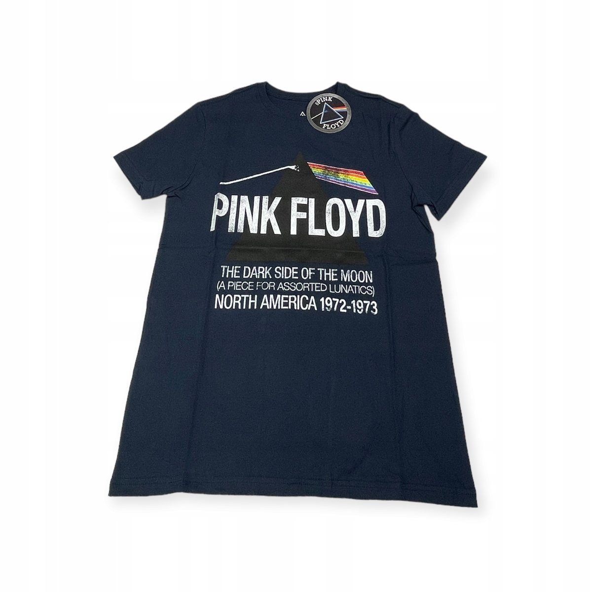 Koszulka T-shirt męski okrągły dekolt Pink Floyd M