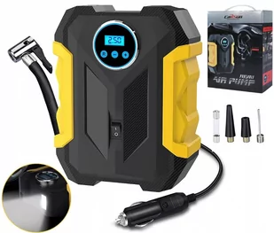 Kompresor Samochodowy Pompka Sprężarka 12V Led Lcd 1399_1 - Akcesoria motoryzacyjne - miniaturka - grafika 1