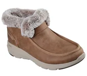 Botki damskie - Skechers Damskie botki Glacial Ultra Botki, kasztanowe, 4 UK, Kasztan, 37 EU - miniaturka - grafika 1