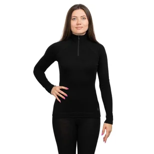 Koszulka Smartwool Classic Thermal Merino Base Layer 1/4 Zip Women - Koszulki i topy damskie - miniaturka - grafika 1