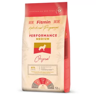 Fitmin Program Medium Performance - 12 kg - Sucha karma dla psów - miniaturka - grafika 1