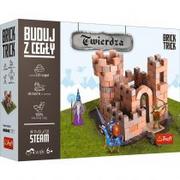 Zabawki konstrukcyjne - Trefl Buduj z cegły Brick Trick Twierdza Zamek M 60871 220+ cegieł 60871 - miniaturka - grafika 1