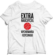Gadżety dla niej i dla niego - Koszulka na Dzień Nauczyciela Extra Nauczyciel Wychowania Fizycznego WF-u - miniaturka - grafika 1