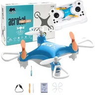 Zabawki interaktywne dla dzieci - Mini Dron Dla Dziecka Z Etui-Pilotem|Akrobacje 3D,Led,Start 1 Przyciskiem - miniaturka - grafika 1