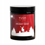 Świece - Świeca Sojowa Zapachowa Świeczka AROMAT ŚWIĄT 180 ml Magiczny Zimowy Czas - miniaturka - grafika 1