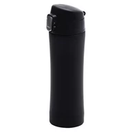 Kubki termiczne - Kubek izotermiczny Secure 400 ml, czarny - miniaturka - grafika 1