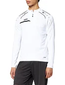 Bluzy męskie - JAKO JAKO Ziptop Prestige Ziptop Prestige bluza męska wielokolorowa biały i czarny S 8658 - miniaturka - grafika 1