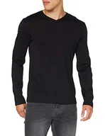 Bluzy męskie - Armani Exchange bluza męska, czarny, S - miniaturka - grafika 1