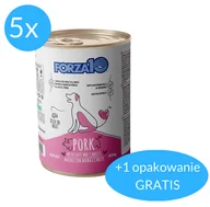 Mokra karma dla psów - Forza10 Maintenance mokra 5x400g + 400g GRATIS (2,4kg) dla psa : smak - wieprzowina z owsem i marchewką DOSTAWA 24h GRATIS od 99zł - miniaturka - grafika 1