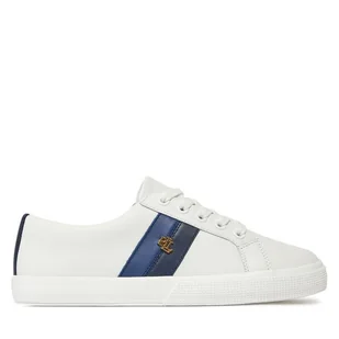 Sneakersy Lauren Ralph Lauren Janson II 802925365002 Biały - Sneakersy damskie - miniaturka - grafika 1