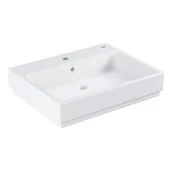 Umywalki - GROHE 3947700H Cube Ceramic Counter top basin 60 - miniaturka - grafika 1