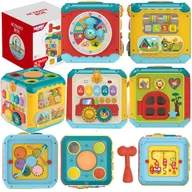 Zabawki kreatywne - WOOPIE BABY Skrzynka Aktywności 6w1 - 18m+ - miniaturka - grafika 1