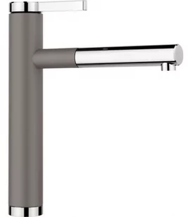 Bateria stojąca BLANCO Linee-S Silgranit-Look Wulkaniczny szary/Chrom 526956 - Baterie kuchenne - miniaturka - grafika 1