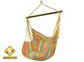 Hamaki - Leżak hamakowy na drążku KOALA Afrika, paski - miniaturka - grafika 1